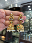 Gold plated earrings
