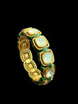 Polki Meenakari Bangle