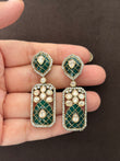Alisha moissanite antique earrings