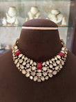 AV(855)Trisha antique Polki necklace set
