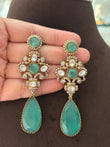 CD(276)Gauri antique doublet stone earring