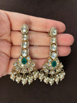 CH(432)Hiral Polki Earrings