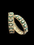Openable eye Meenakari bangle