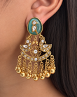 GT(391)Lavina heritage ghungroo earrings