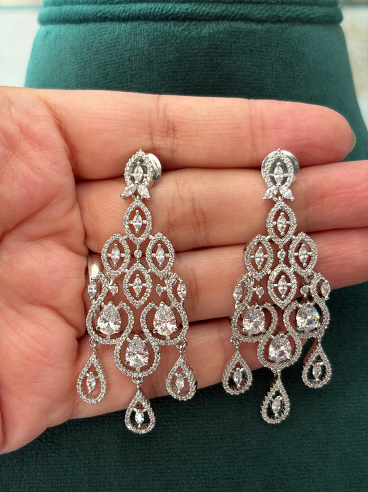 NP(1232)Victoria Cz stones choker set