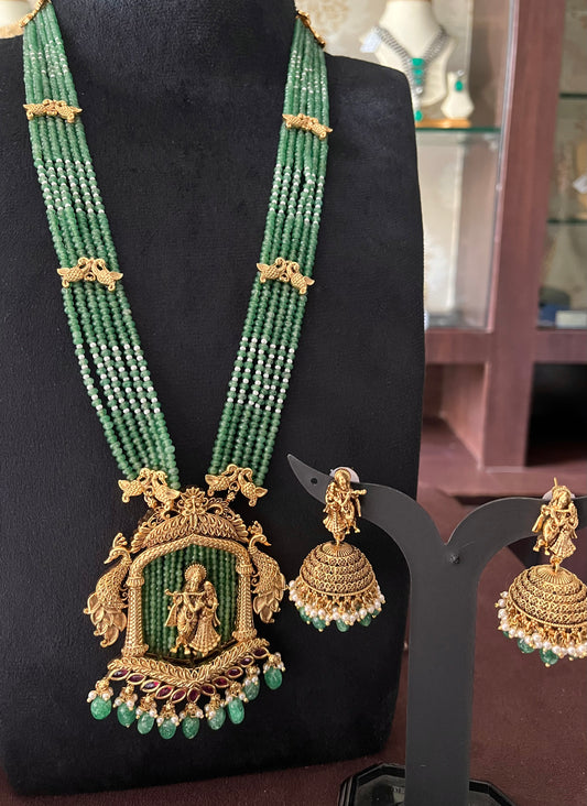 Radha Krishna with Jade String, Complete Length- 24”