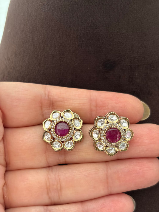 Av(405)Suriya antique Polki choker
