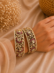 MS(1122)Antique openable fusion bangles