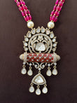 CD(816)Antique long, Polki necklace