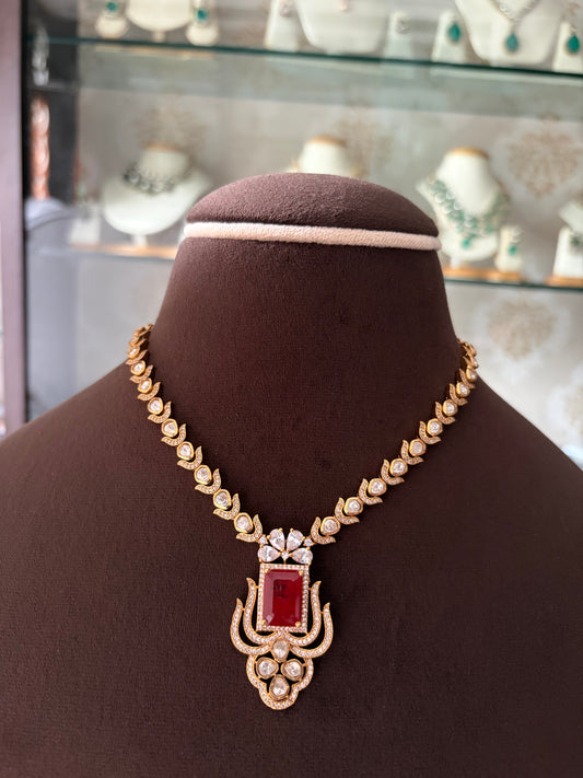 Vedika Polki necklace set