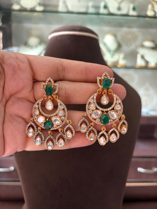 MS(286)Isha Polki Earrings