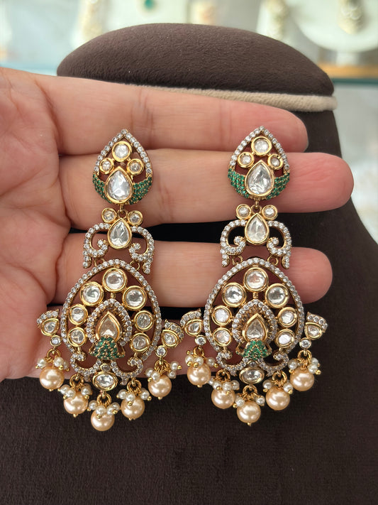 RN(3849)Parinita flexible Polki choker set