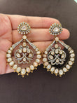 Christi moissanite designer earrings