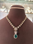 CH(541)Emilia antique necklace set