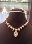 Moissanite necklace set