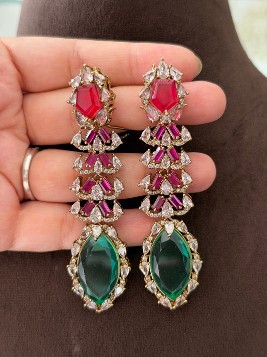 MS(358)Arnika Sabyasachi inspired earrings