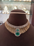 CH(777)Philippa designer antique necklace set
