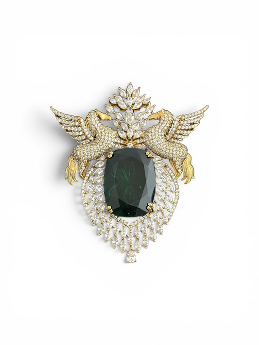 Unicorn Antique brooch