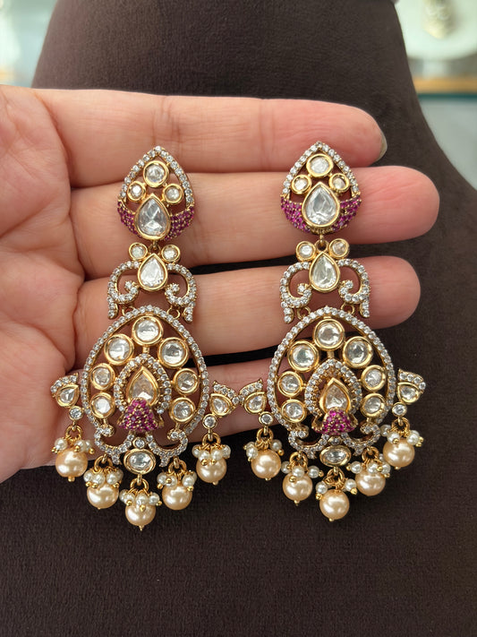 RN(3849)Parinita flexible Polki choker set