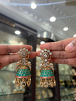CH (562) Manali Peacock Earrings