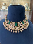 Moissanite Emerald Necklace