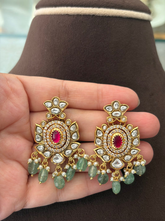 GT(1195)Anahita Jadau necklace set
