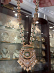 Long Polki necklace set