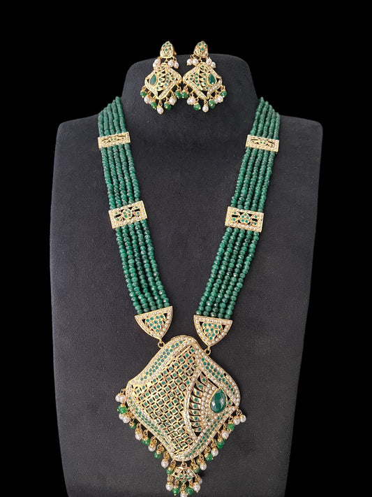 Long jadau Necklace set