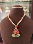 GT(711)Deveshi takkar work pendant set