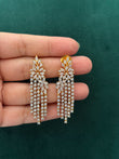 Flower CZ earrings
