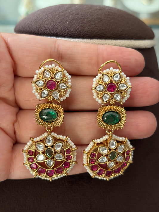 SJ(957)Jodha Jadau necklace