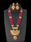 Long jadau Necklace set