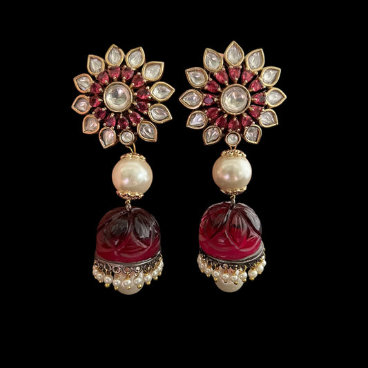 Polki earrings