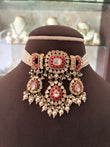 CH(1437)Mrinalini traditional Polki choker