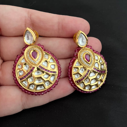 Polki Earrings