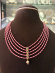 (562)Anika Cz beads mala
