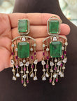 Elizabeth designer antique earrings