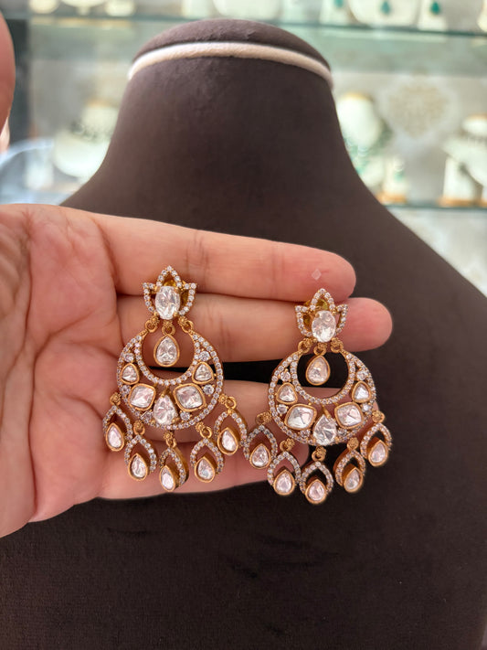 MS(286)Isha Polki Earrings
