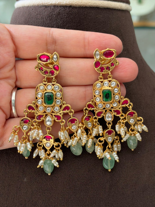 GT(822)Chandrika Jadau necklace set