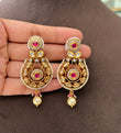 SV(425)Kamakshi Kundan earrings