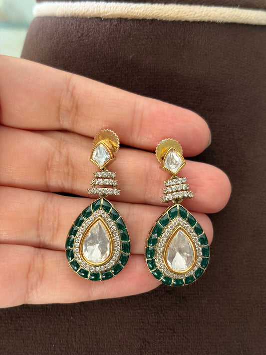 ER(810)Devyani antique hasli necklace set