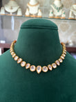 Single line Kundan necklace