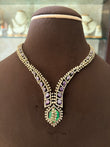 CH(712)Alisha antique designer necklace set