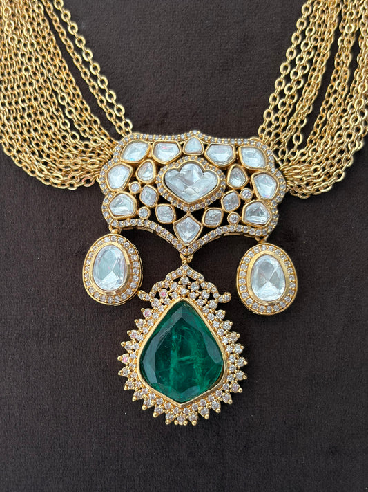 RD(1262)Belinda chain necklace set