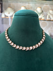 Antique, finish single line necklace
