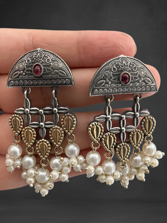 Oxidised Hasli set