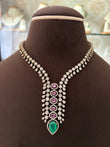 Myra designer Cz necklace