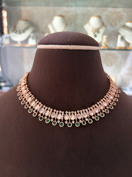 MS(623)Danica Polki necklace