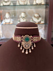 MS(936)Gauri antique finish choker