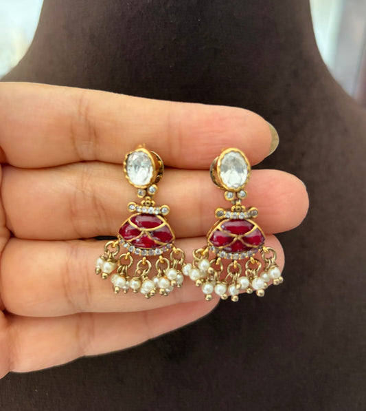 CH(813)Victoria antique necklace set
